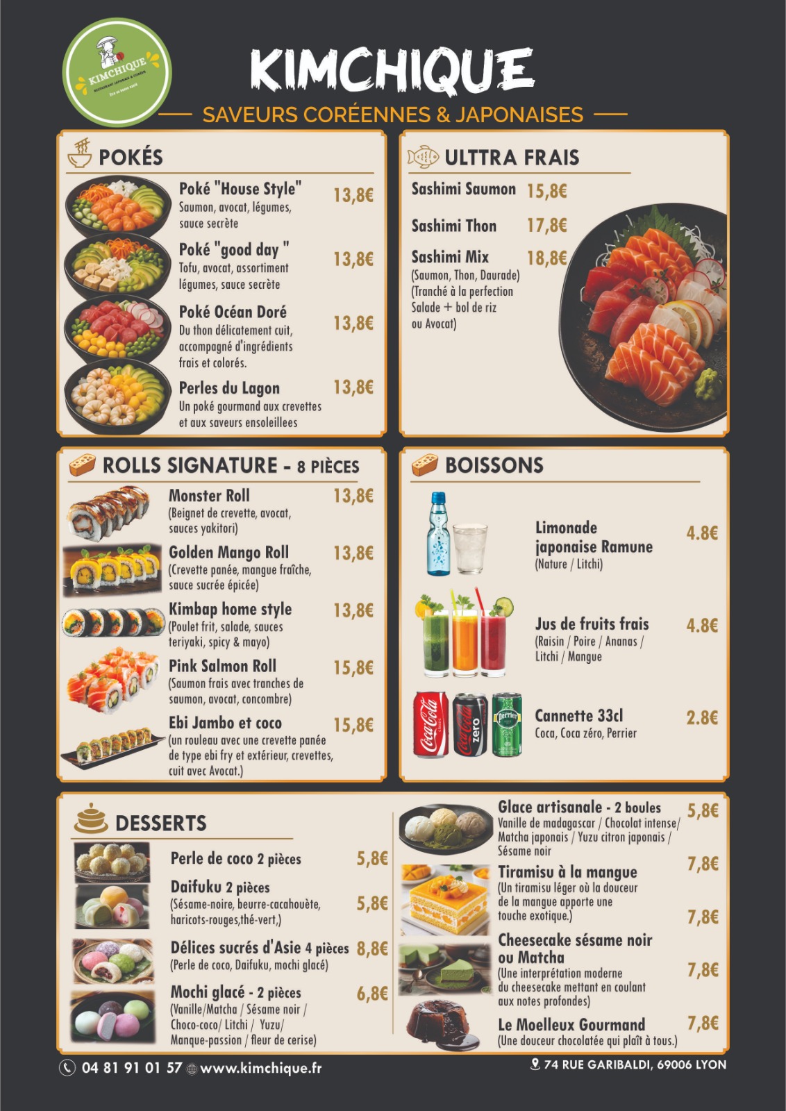 Menu Page 4